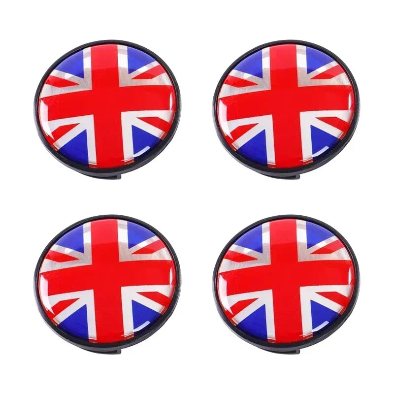 Car emblem Wheel hub Center Cap Badge covers For Mini Cooper S 2011 2012 2013 R56 R50 R53 F56 F55 R60 Accessories