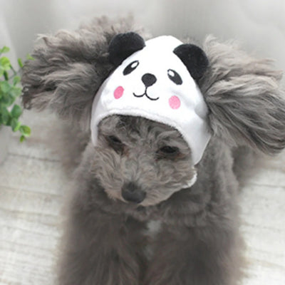 Cute Pet Hat for Cat Dress Up Dog Costume Halloween Christmas Cosplay Warm Headwear Dogs Hats