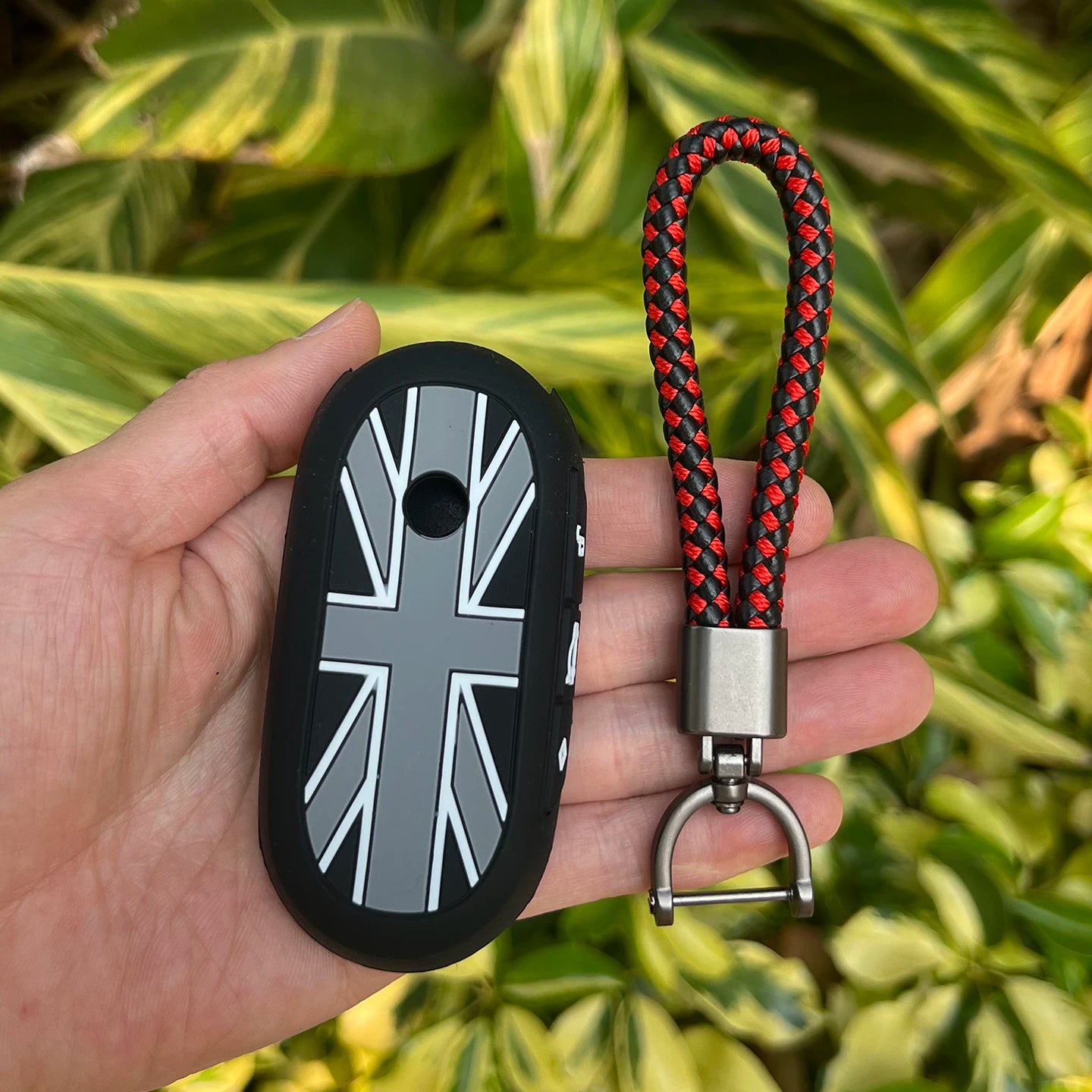 Car Key Case Protector for Mini Cooper U25 F65 F66 F67 J01 J05 Countryman Rubber Remote Cover Bag Keychain Accessories