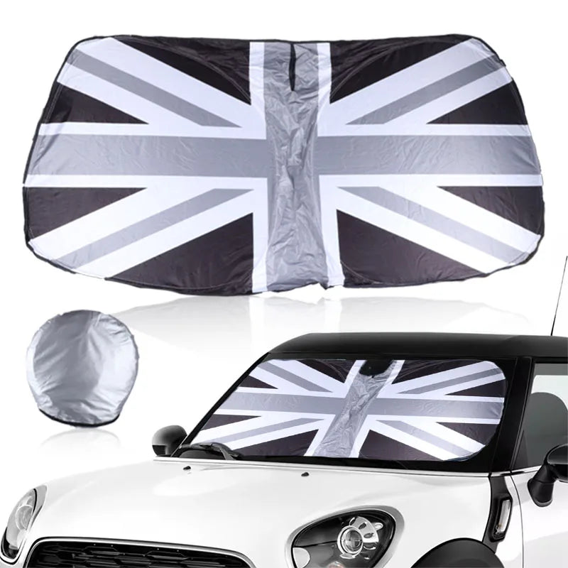 Car Windshield Sunshade Cover Blocks UV Ray Reflector For Mini Cooper One R50 R56 R60 F55 F56 R58 R59