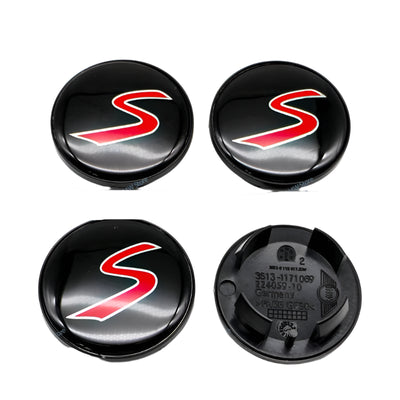 4Pcs 54mm Car Wheel Center Cover Rim Cover Badge Wheel Badge For Mini Cooper One S JCW Countryman R56 R50 R53 R55 R57 R60 F55