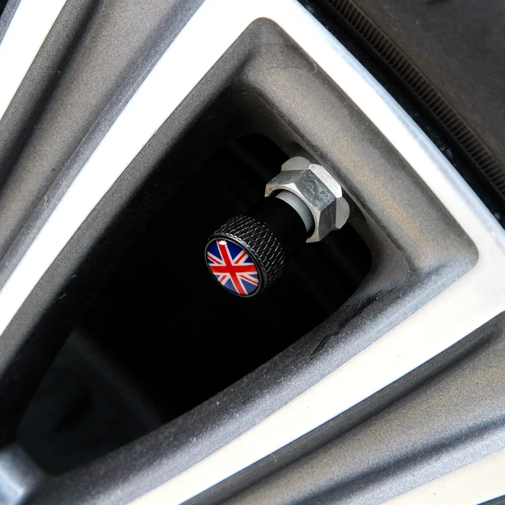 Tire Valve Caps Universal Fits All Cars Trucks SUV Bike Bicycle Motorcycle Car Aluminum Alloy Tyre Valve Dust Covers