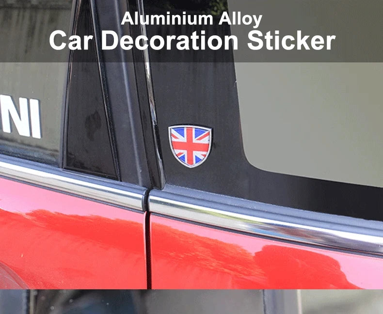 Car Body Decorative Sticker Metal Modification Accessories For MINI ONE COOPER S JCW R55 R56 R60 R61 F54 F55 F56 F57 F60