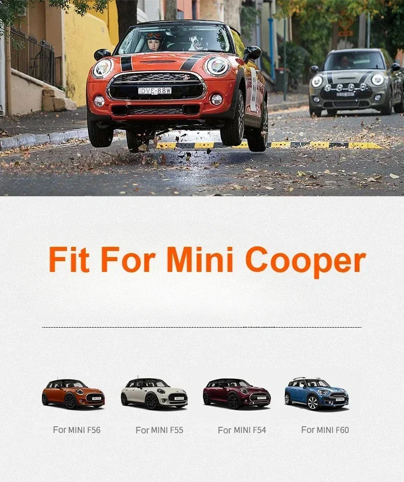 Car Navigation Screen Sticker Car Decals Decoration Accessories 2Pcs/Set For Mini Cooper F54 Clubman F55 F56 F57 F60 Countryman