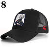 DRAGONBALL Mesh Cap Cartoon Mesh Cap Men And Women Baseball Cap Fashion Patch Trucker Cap