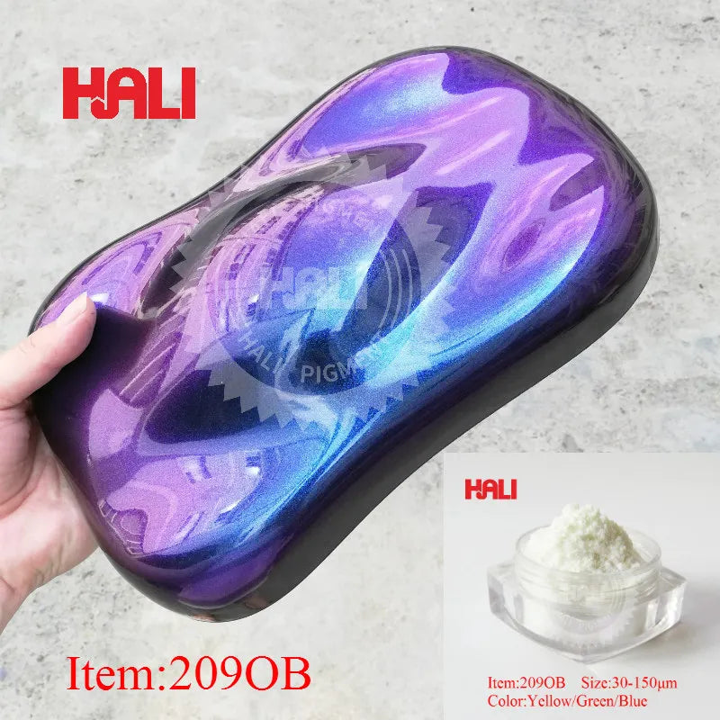 Chameleon pigment powder color shift mica pigment,color flip pigment item:4815 color:red/violet/blue