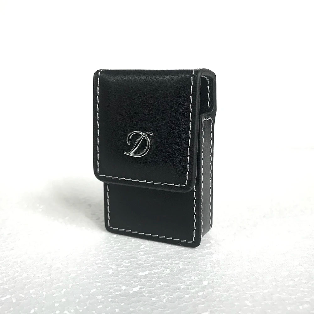 Leather Lighter Case for Dupont Zippo Lighter Handmade Belt Bag Men Cigar Lighter Protection