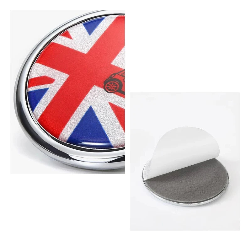 Metal Car Side Rear Sticker Window Badge for MINI COOPER JCW F56 F60 R60 R61 F60 Cooper S Countryman Paceman Decoration