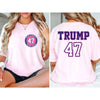 Trump 2024 Shirt Donald Trump Election T-Shirt Presidential Election TShirts Trump 47 47th President Shirt