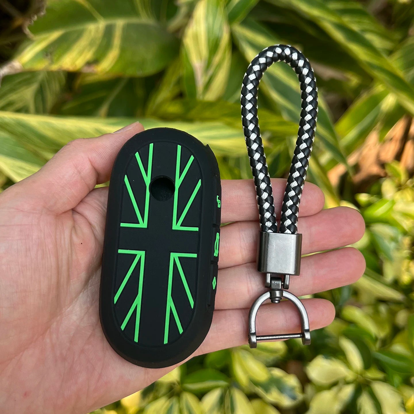 Car Key Case Protector for Mini Cooper U25 F65 F66 F67 J01 J05 Countryman Rubber Remote Cover Bag Keychain Accessories