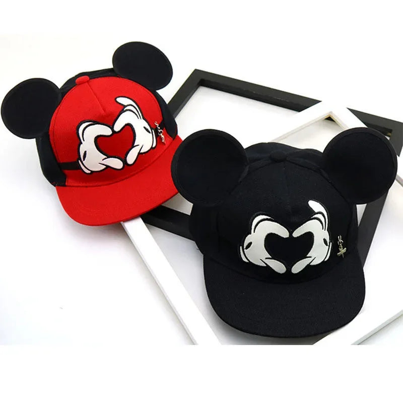 Mickey Cap Cartoon Lovely Baseball Cap For Kids Girls Boys Snapback Hat