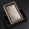 New 1 Retro Antiqued Bronze Cigarette Case 20pcs Capacity Cigarette Box Metal Cigarette Bag Outdoor Cigarette Storage