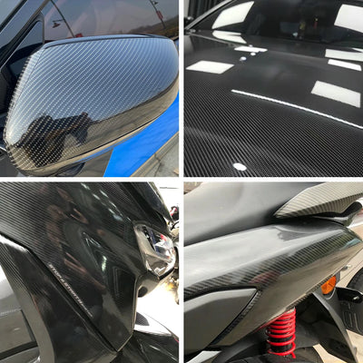 Car Stickers Carbon Fiber Vinyl Wrap Film 3D 4D 5D 6D Gloss Carbon Fiber Film Waterproof Sticker for Car Accessories