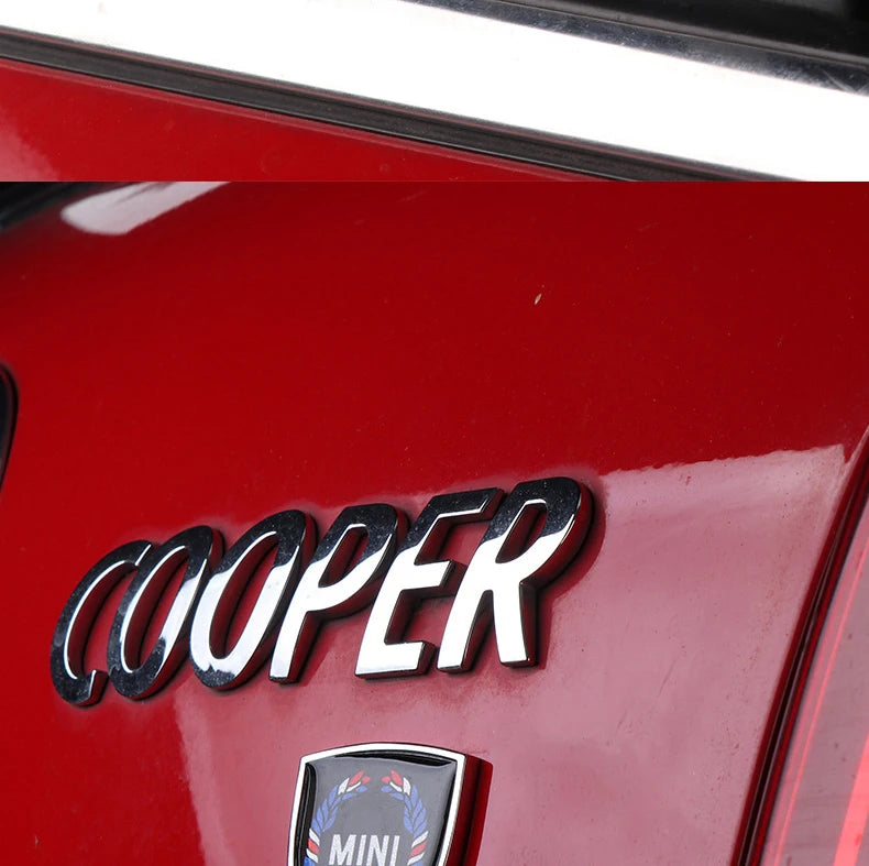 Car Body Decorative Sticker Metal Modification Accessories For MINI ONE COOPER S JCW R55 R56 R60 R61 F54 F55 F56 F57 F60
