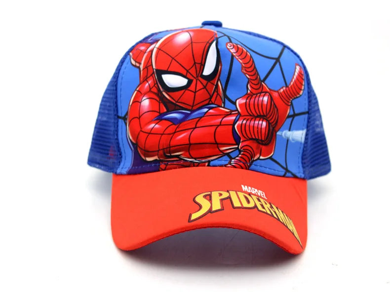 Spider Cartoon Baseball Caps Children Snapback Hats Kids Hat Boys Girls Cute Photography Props Caps Gift