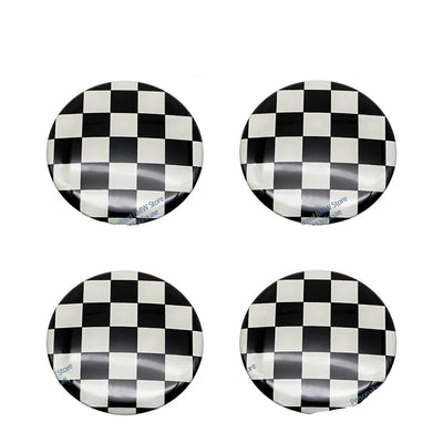 4pcs 52mm Car Wheel Center Cap Sticker Hub Cap Decal For MINI JHON COOPERR50 R52 F56 R53 F60 R57 R58 R59 R60 S Auto Accessories