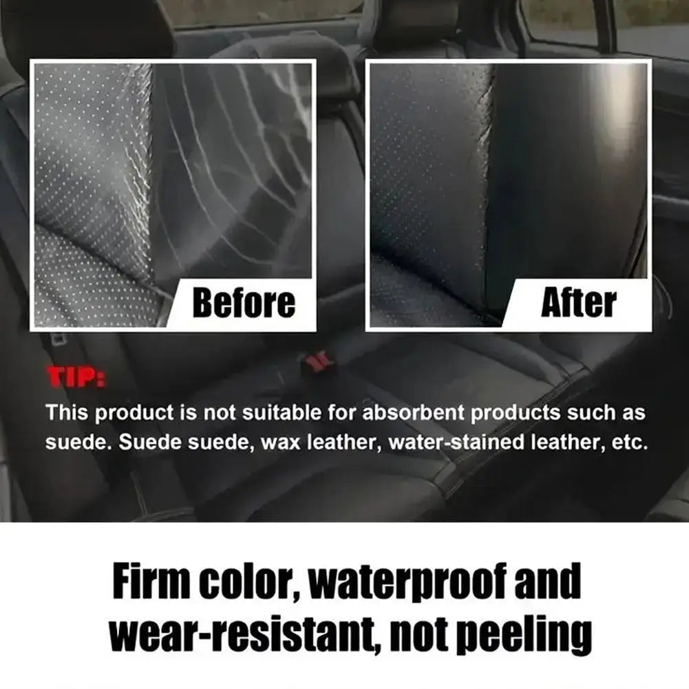 Car Interior Restorer Wax Glossy Surface Repair Agent for Scratched Plastic Leather Filling Paste Car Maintenance Essent