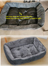 Bed for Dog Cat Pet Square Plush Kennel Medium Small Dog Sofa Bed Cushion Pet Calming