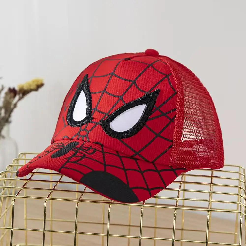 Spider Cartoon Baseball Caps Children Snapback Hats Kids Hat Boys Girls Cute Photography Props Caps Gift