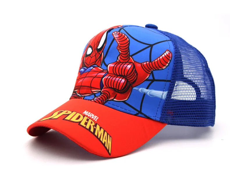 Spider Cartoon Baseball Caps Children Snapback Hats Kids Hat Boys Girls Cute Photography Props Caps Gift