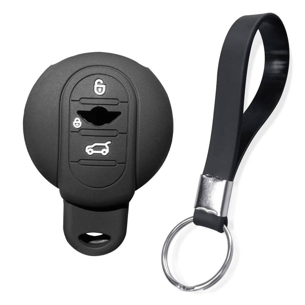 Car Remote Key Case Cover For MINI Cooper F54 F55 F56 F60 One D S JCW Clubman Countryman KeyChain Protecter Holder