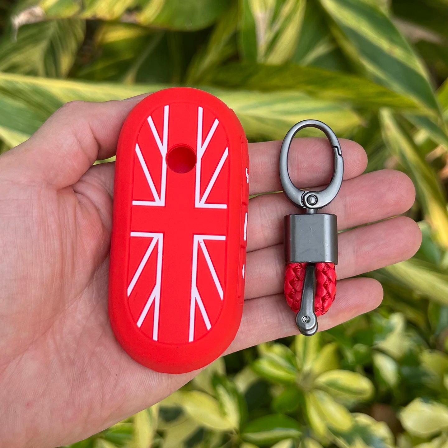 Car Key Case Protector for Mini Cooper U25 F65 F66 F67 J01 J05 Countryman Rubber Remote Cover Bag Keychain Accessories