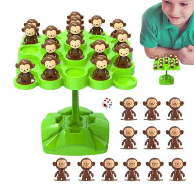 Tree Toy Digital Monkey Balance Scale Educational Number Board Game Kids Learning Toys Montessori Math Toy