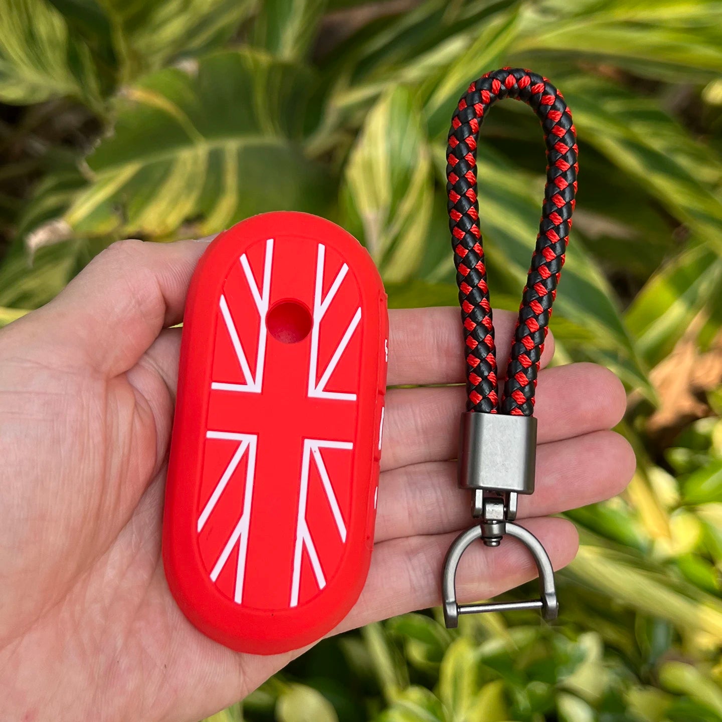 Car Key Case Protector for Mini Cooper U25 F65 F66 F67 J01 J05 Countryman Rubber Remote Cover Bag Keychain Accessories