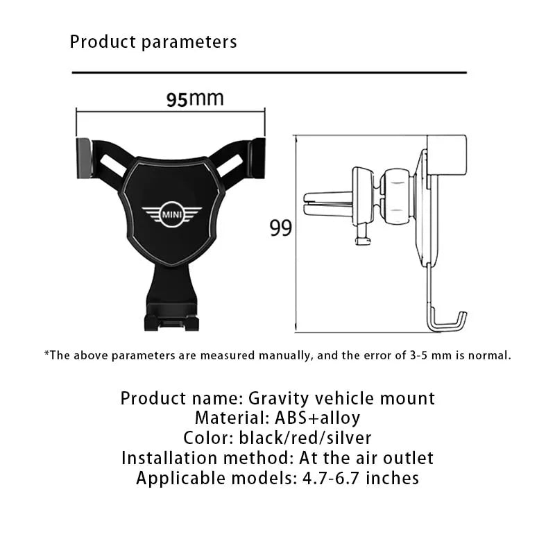 Car Phone Holder Auto Locking Universal Air Outlet GPS For Saab Emblem 93 9 3 9 5 95 900 9000 94 Tech 2 Aero Hirsch Accessories