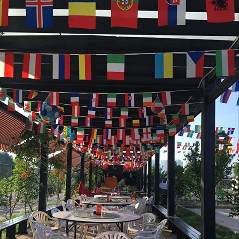 FLAG 100/200 Countries National Flag14x21cm 20x30cm String Flag Countries Around The World Nations Flag For Party decor