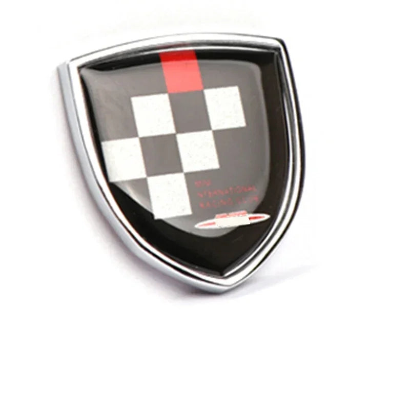 3D Adhesive Drop Process Metal Body Stickers For Mini Cooper R56 F55 Countryman Car Decals Cover Body Badge Stickers Emblem