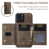 2 In 1 Detachable Magnetic Leather Case for IPhone 13 12 14 11 Pro Max Xs XR 7 8 Plus Se2020 Wallet Cover Cards Holder Pocket