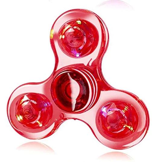 Fidget Spinner Luminous Finger Toy Hand Spinner Stress Reduction and Anxiety Relief Party Favors for Kids Adults