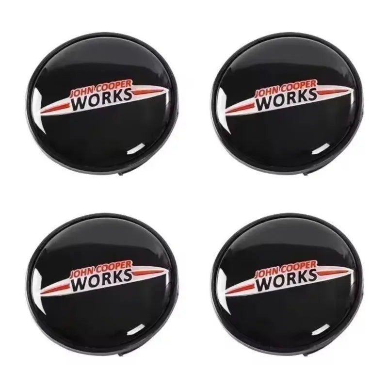 Car Styling Wheel Center Hup Caps Auto Tire Cover Exterior Decoration Accessories for MINI Coopers JCW F54 F55 F56 F60 4pcs 56MM