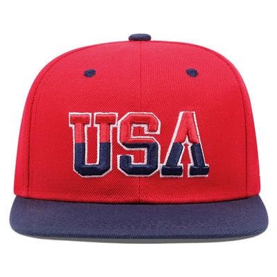 Bastball Cap Classic USA Embroidered American Flag Baseball Caps For Men Women Snapback Hat Unisex Hip Hop Hats