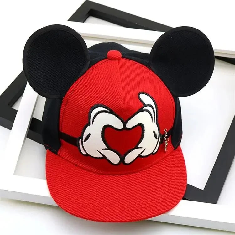 Mickey Cap Cartoon Lovely Baseball Cap For Kids Girls Boys Snapback Hat