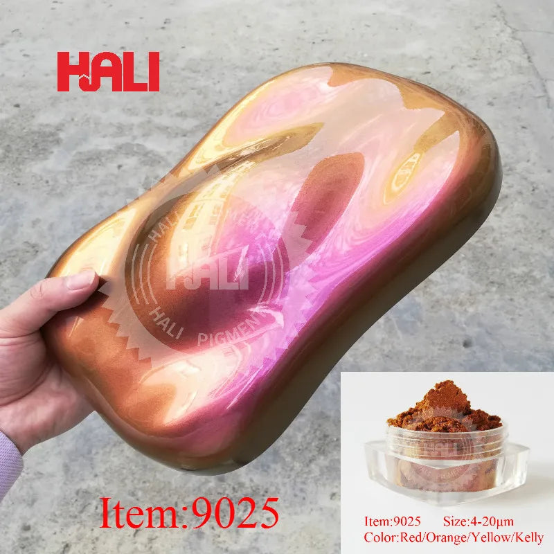 Chameleon pigment powder color shift mica pigment,color flip pigment item:4815 color:red/violet/blue