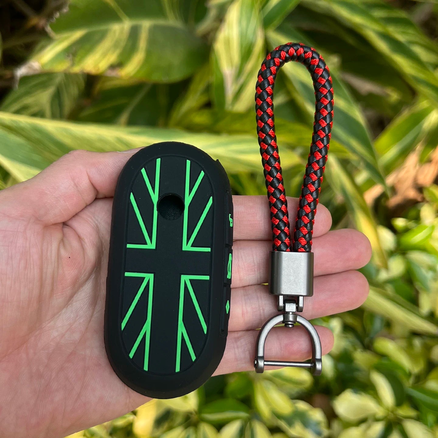Car Key Case Protector for Mini Cooper U25 F65 F66 F67 J01 J05 Countryman Rubber Remote Cover Bag Keychain Accessories