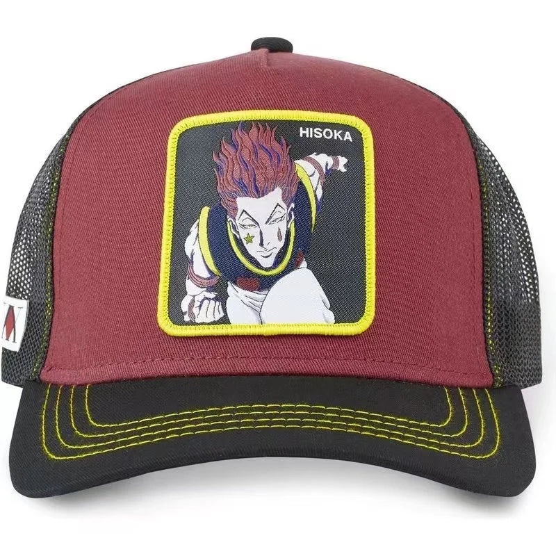 Hunter Cap Snapback Baseball Cap Men's Embroidery Hip-Hop Cap Style Sun Visor Adjustable Trucker Mesh Cap