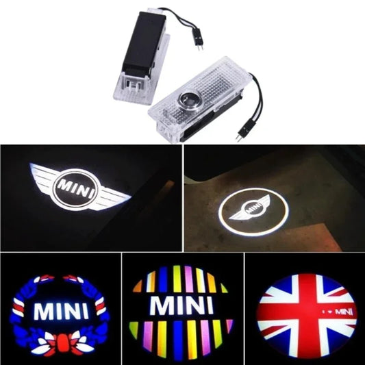 Car door projector welcome lamp automotive Led lamp for mini Cooper works f54 f55 f56 r56 r57
