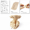 3D Wooden Gramophone Music Box Puzzles Construction Models Set Toys DIY Assembling Machnical Christmas Gift