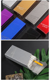 Aluminum Alloy Thin Cigarette Box Moisture Proof and Pressure Proof Creative Cigarette Case