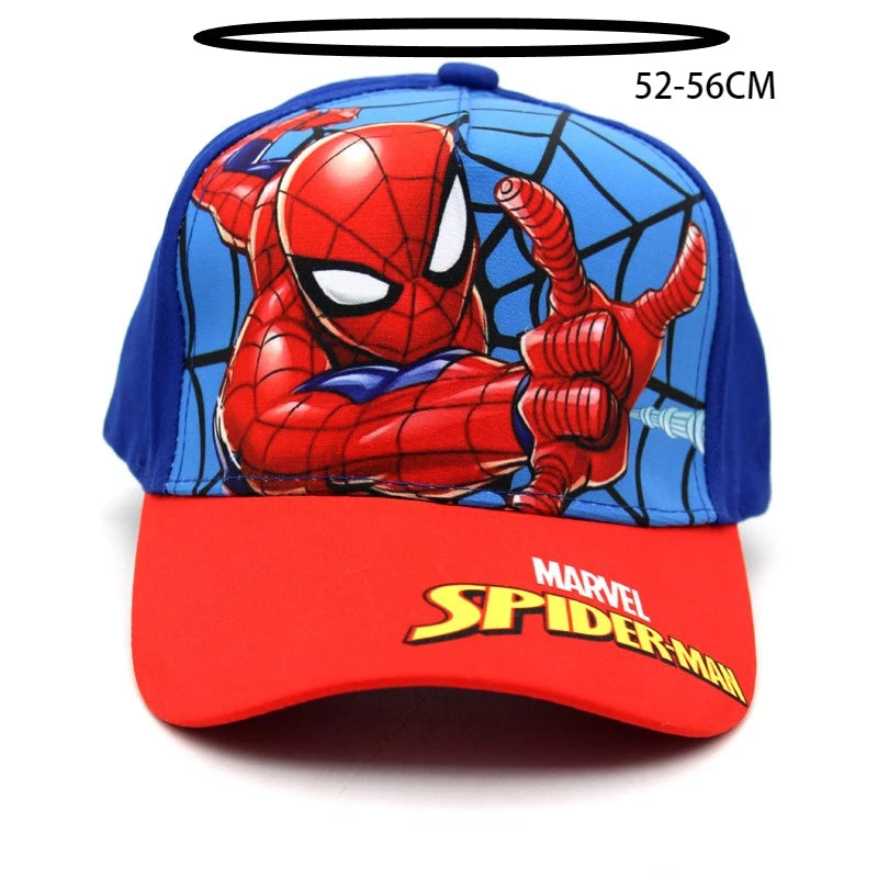 Spider Cartoon Baseball Caps Children Snapback Hats Kids Hat Boys Girls Cute Photography Props Caps Gift