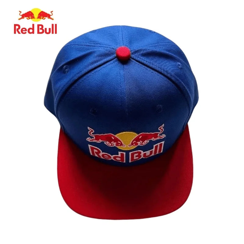 Red Bull baseball cap for spring and autumn outdoor adjustable casual hat, sun protection hat