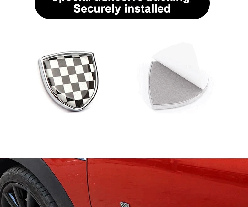 Car Body Decorative Sticker Metal Modification Accessories For MINI ONE COOPER S JCW R55 R56 R60 R61 F54 F55 F56 F57 F60