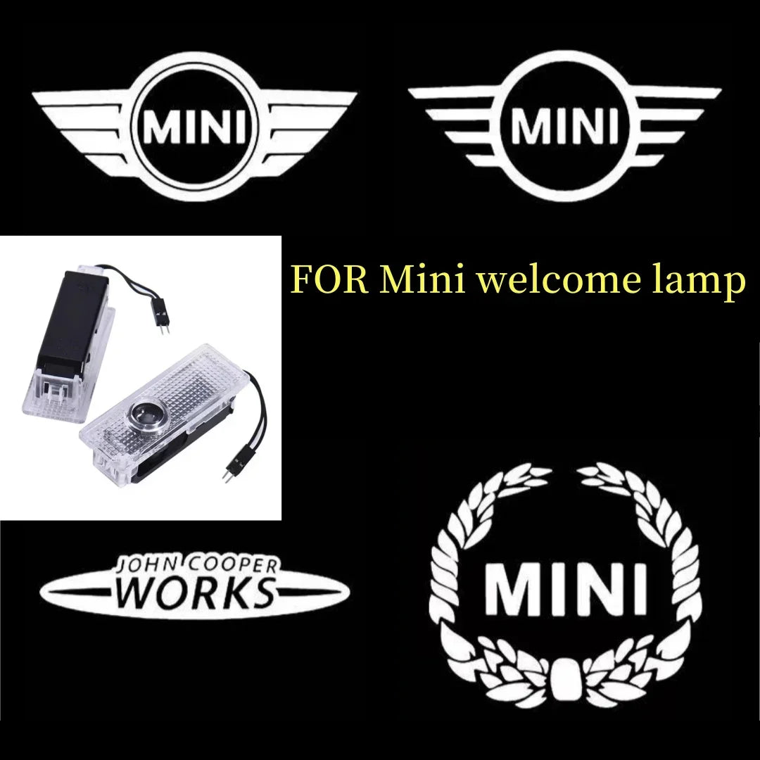 Car door projector welcome lamp automotive Led lamp for mini Cooper works f54 f55 f56 r56 r57