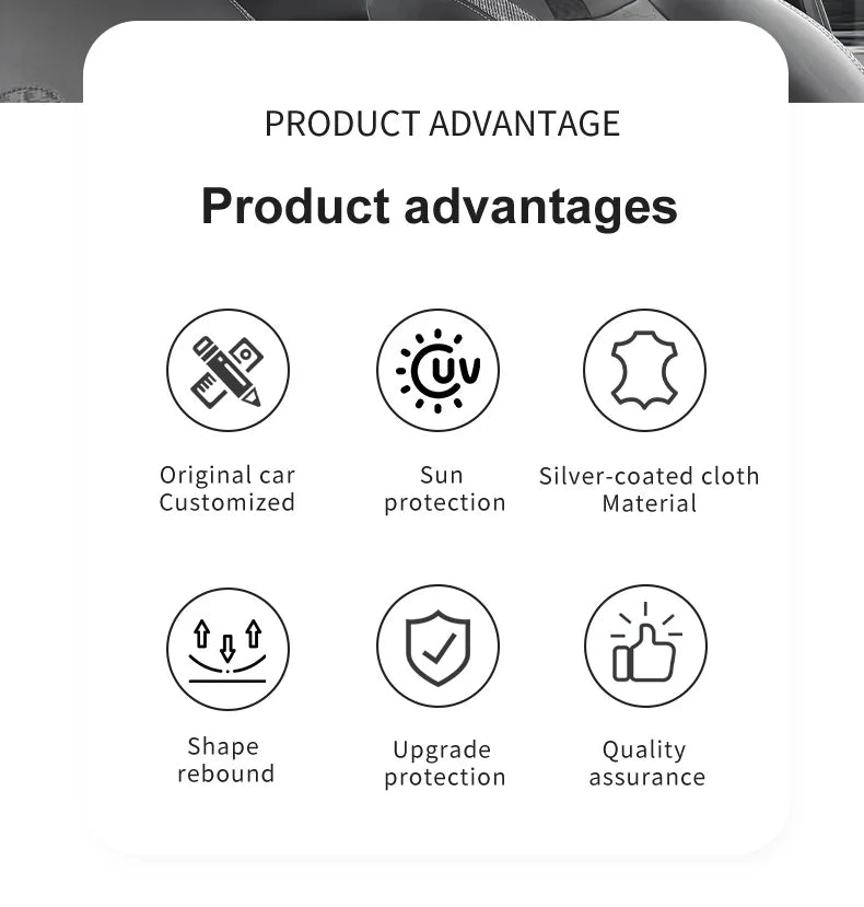 Car Sunroof Sunshade Cover For Mini Cooper F56 F60 F55 R56 R60 F65 F66 Sunscreen Protector UV Heat Isolate Foldable Accessories
