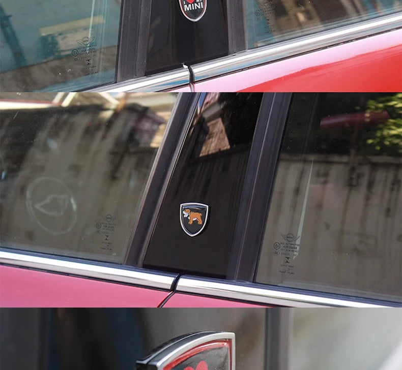 Car Body Decorative Sticker Metal Modification Accessories For MINI ONE COOPER S JCW R55 R56 R60 R61 F54 F55 F56 F57 F60