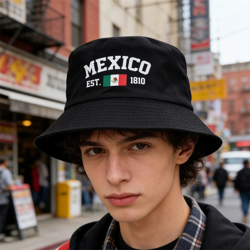 Countries National Flag Bucket Hat Men Women Football Fan Party Football Cup Reversible Sun Hat Soccer Fans