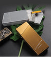 Aluminum Alloy Thin Cigarette Box Moisture Proof and Pressure Proof Creative Cigarette Case